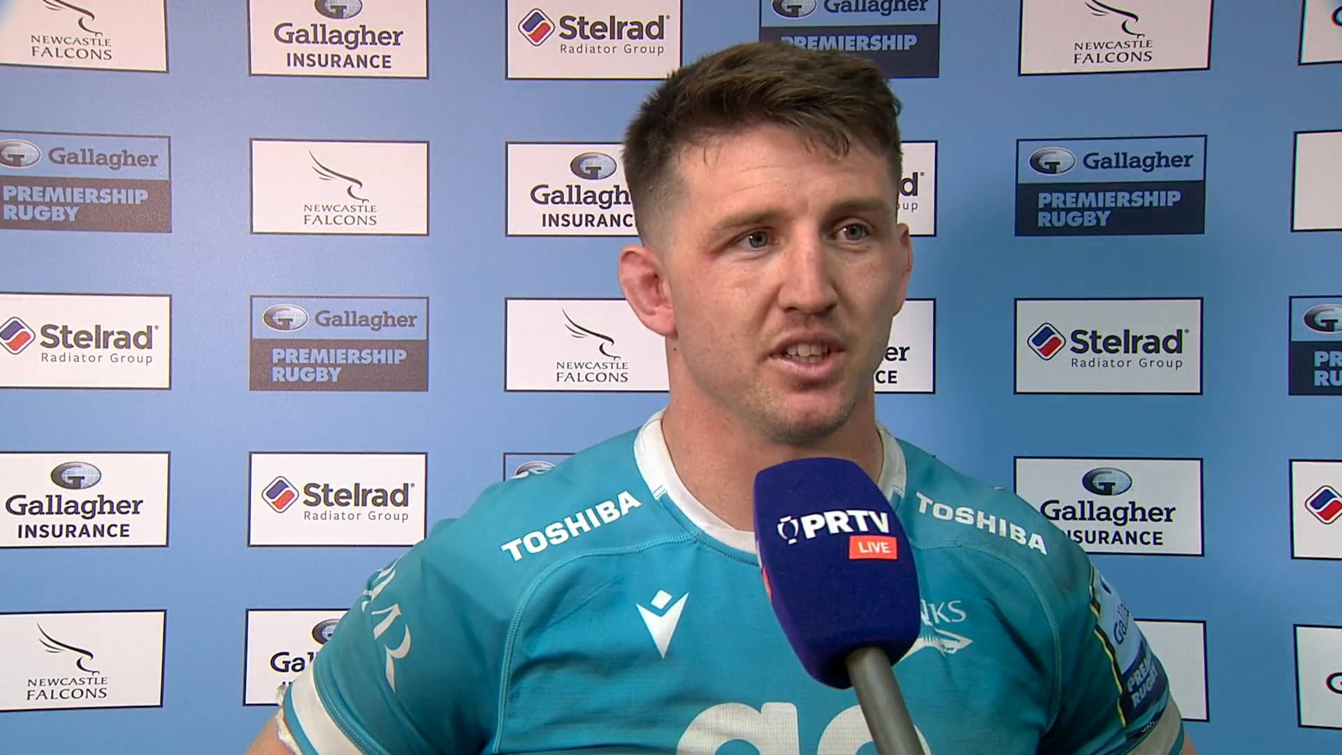MATCH REACTION | Ben Curry focussed on the task at hand as Sharks build momentum during The Run-In