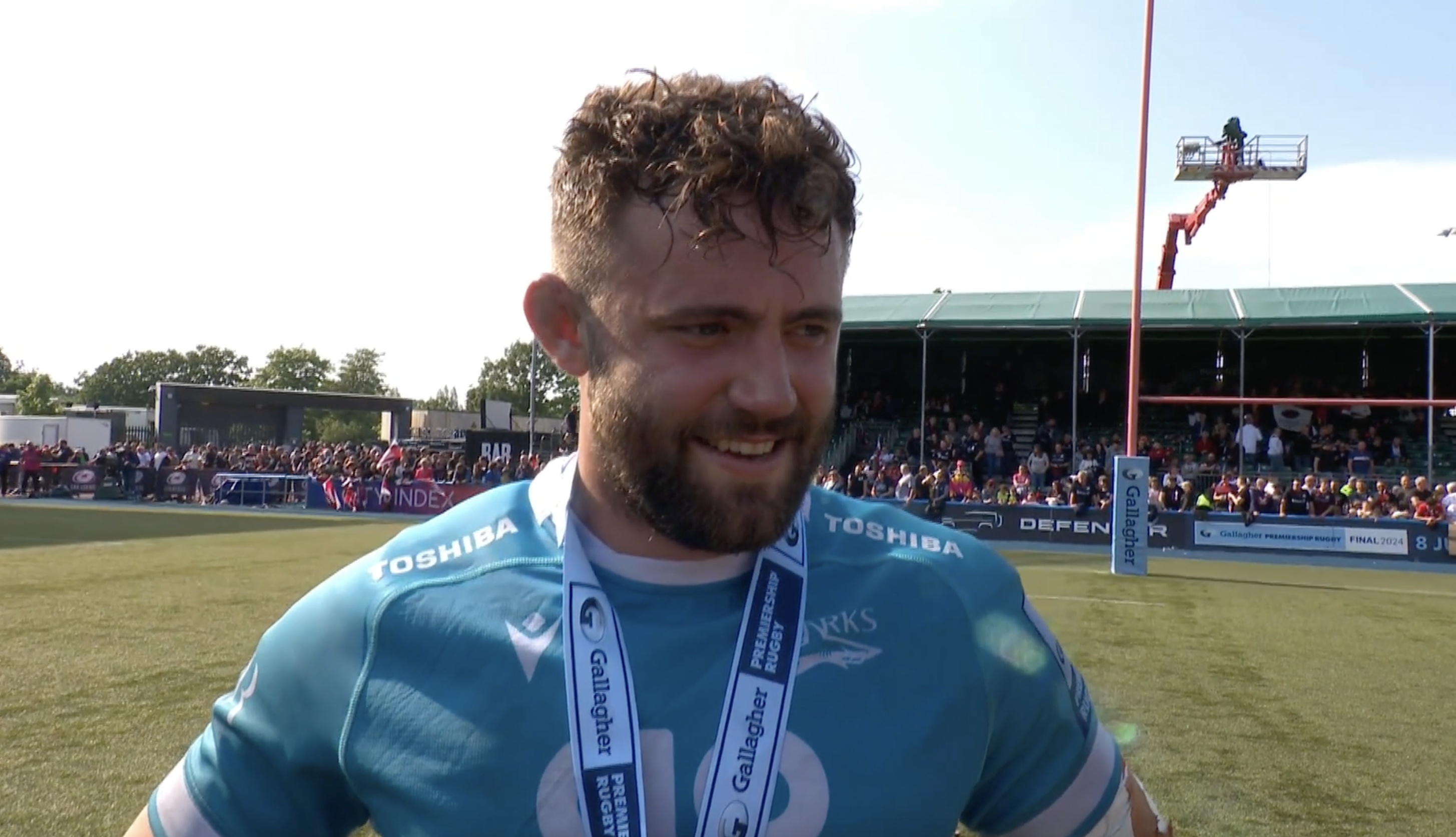 MATCH REACTION | Player of the match Sam Dugdale talks UNDERDOG mentality after win over Saracens