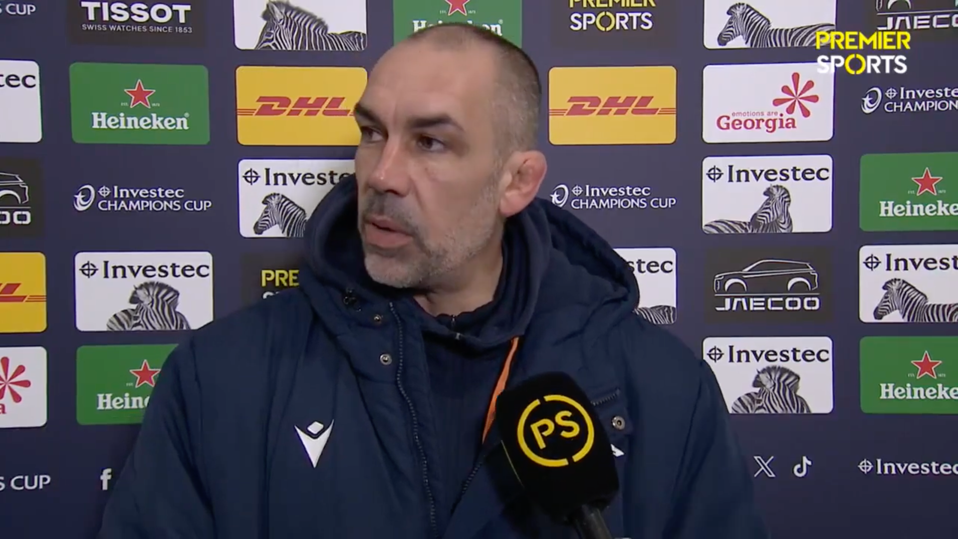 Alex Sanderson’s post match interview after defeat in Glasgow!